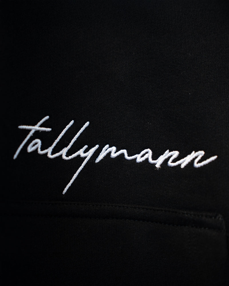 Tallymann Pattern Hoodie Damen schwarz