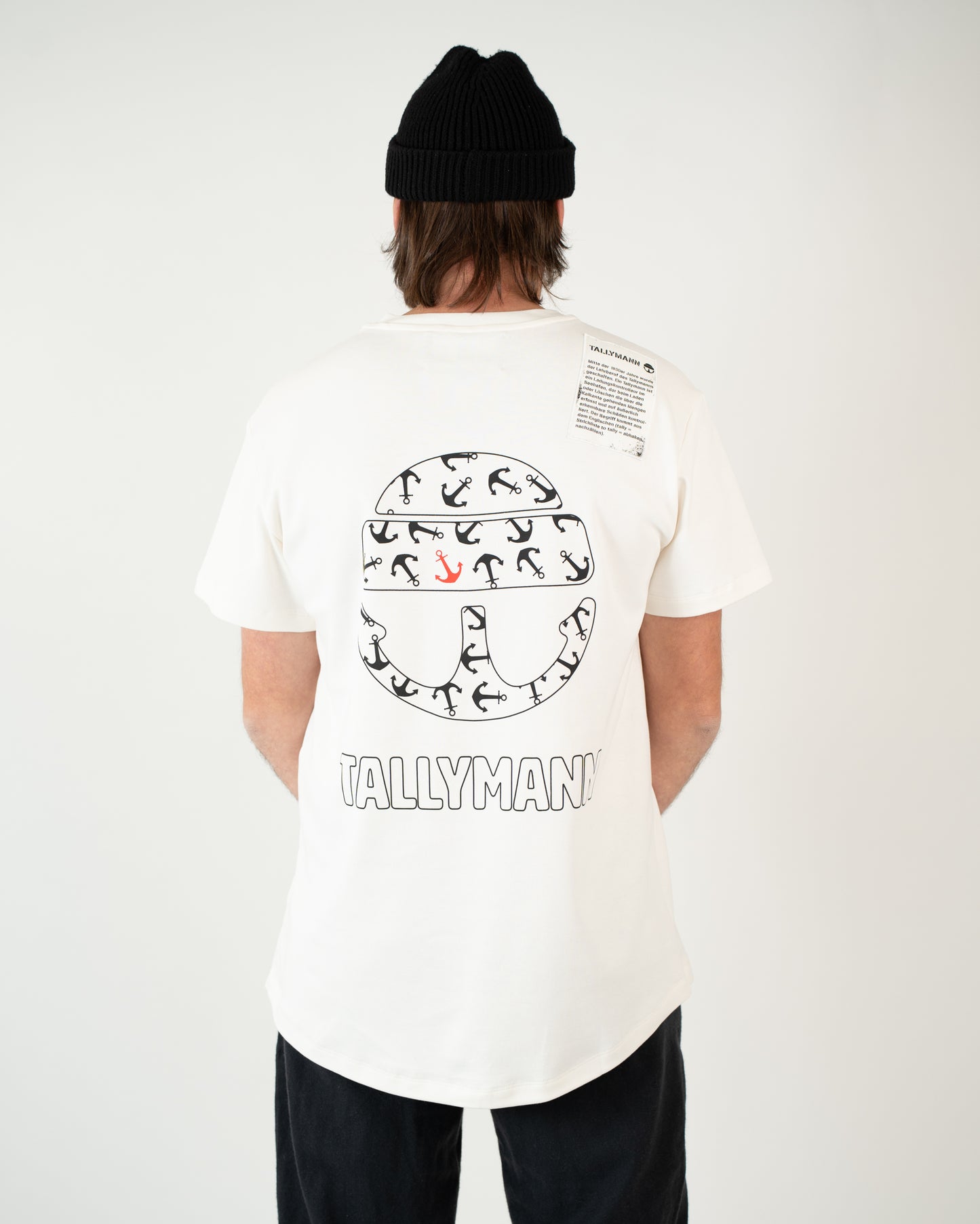 Tallymann Anker T-Shirt Herren ecru