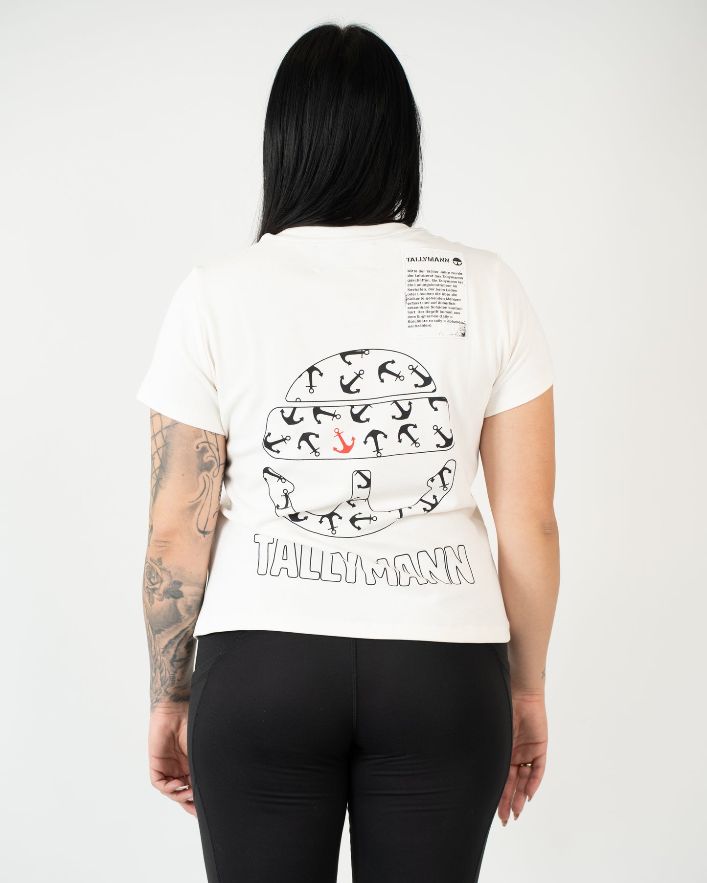 Tallymann Anker T-Shirt Damen ecru