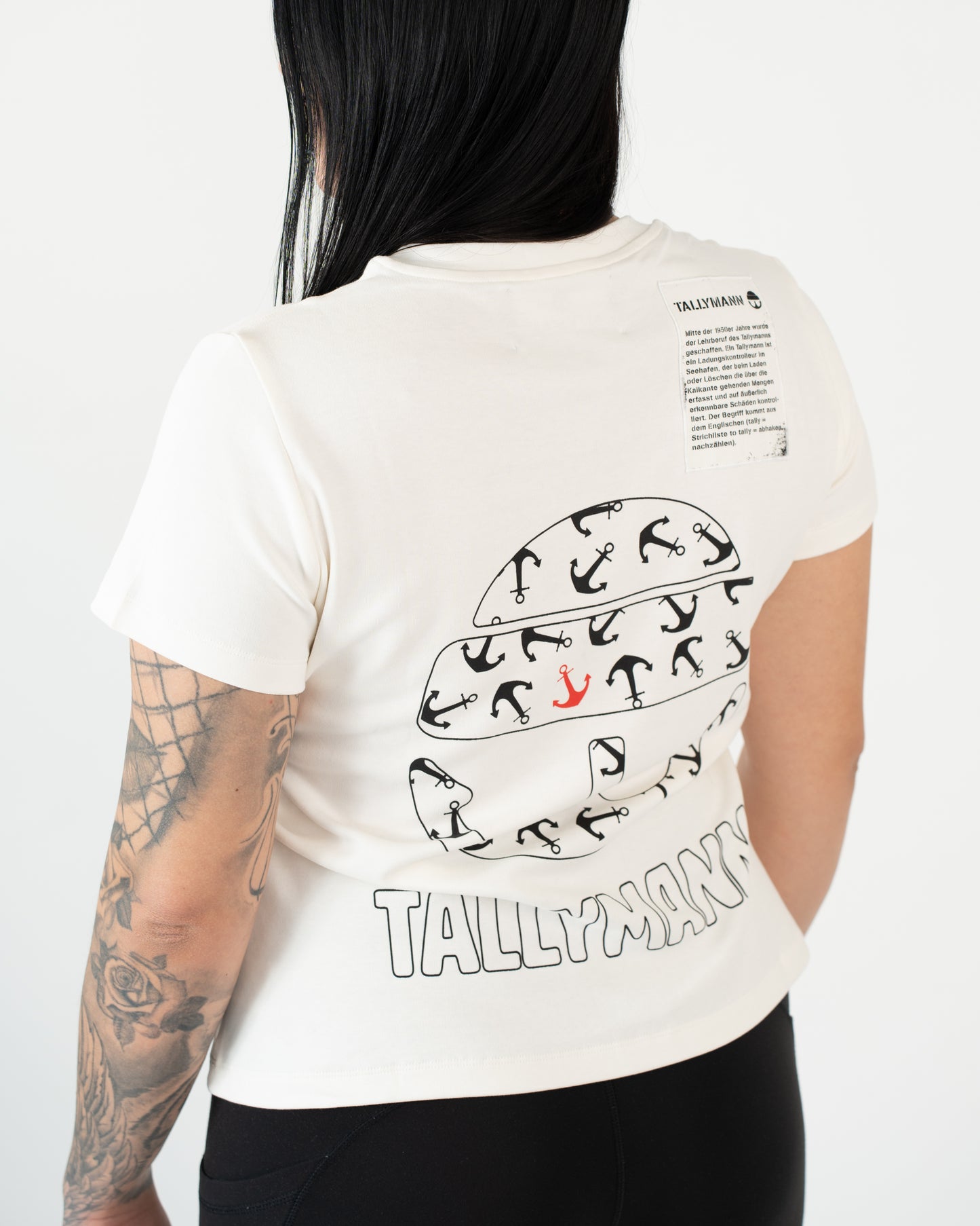 Tallymann Anker T-Shirt Damen ecru