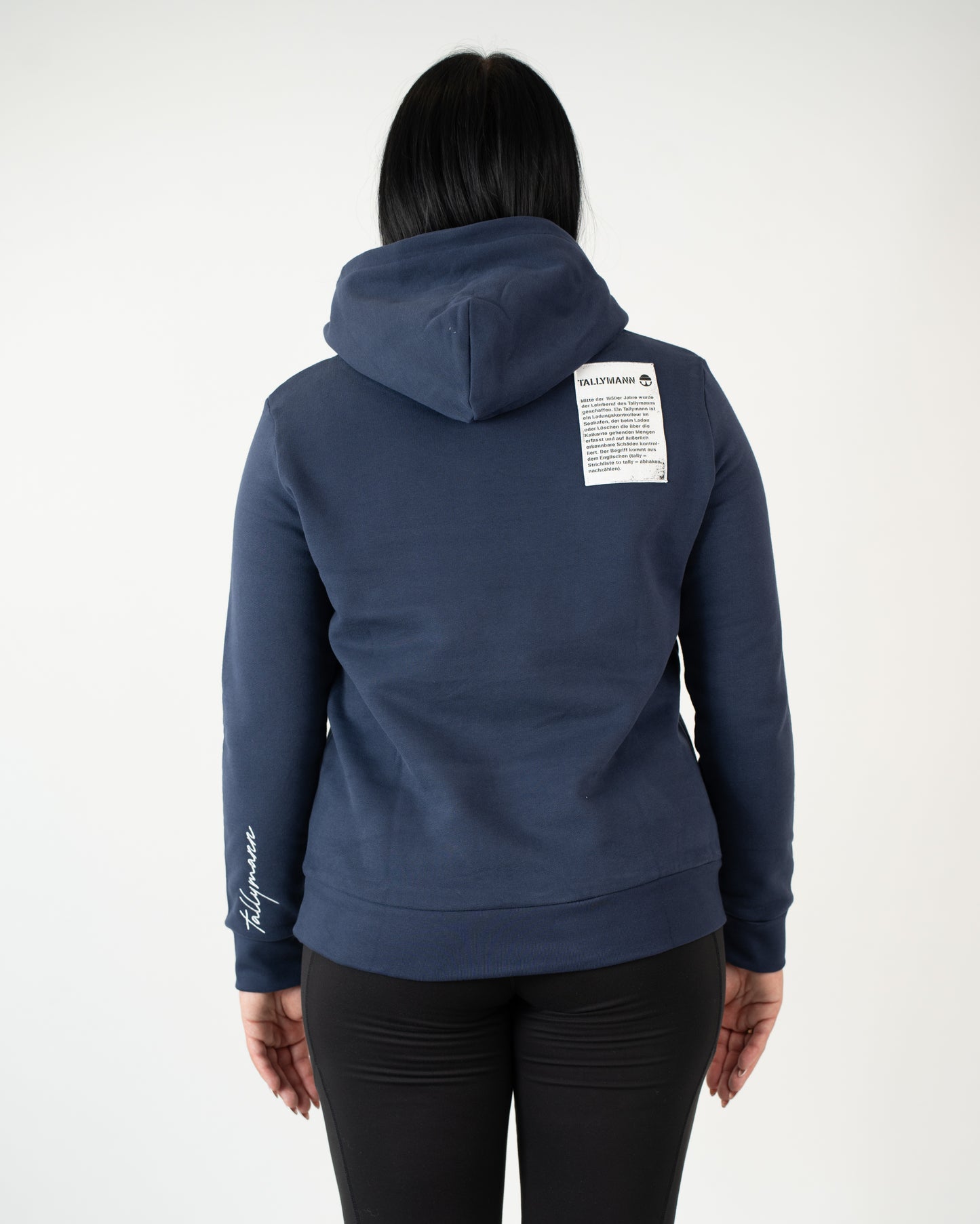 Tallymann Stencil Hoodie Damen marine