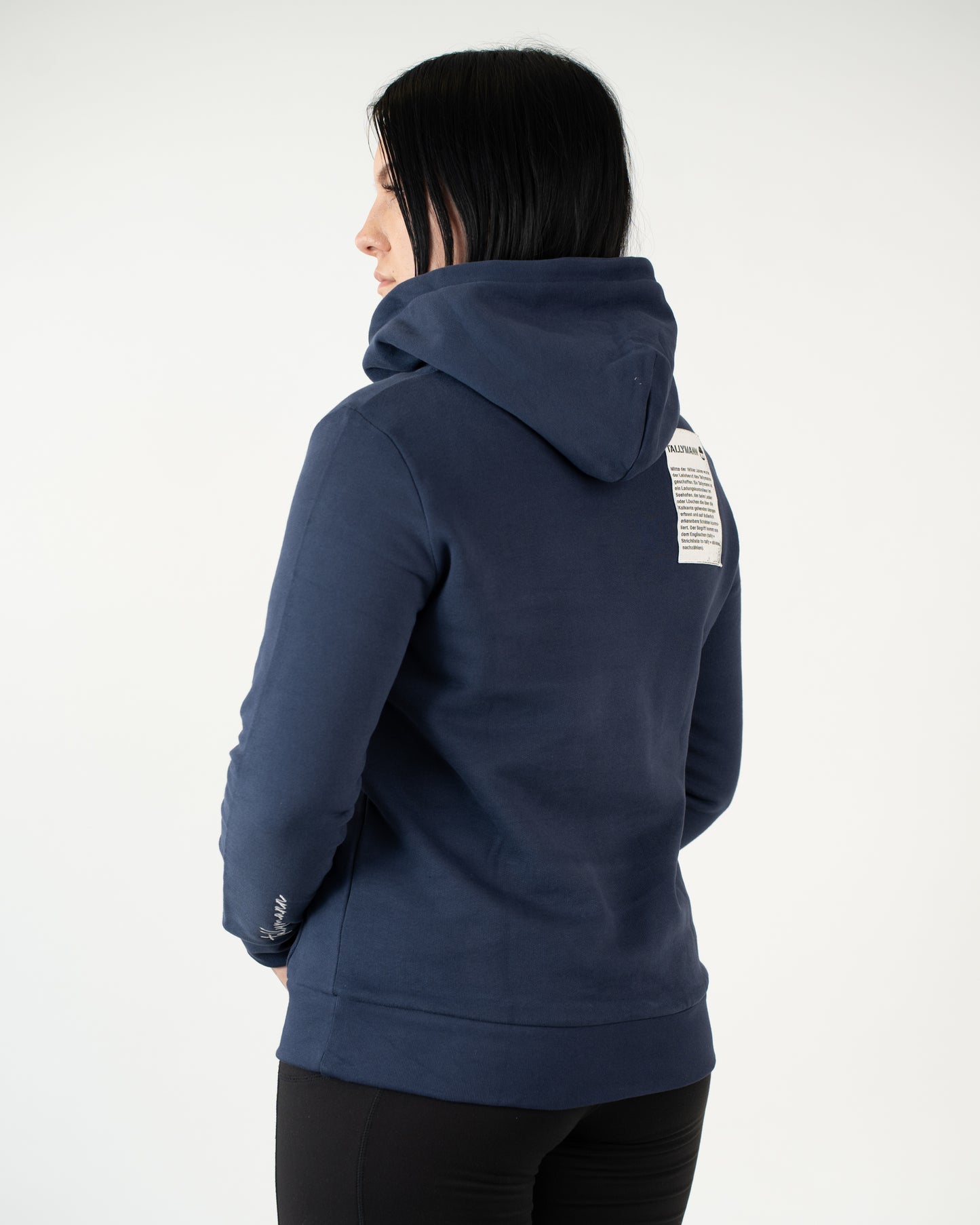 Tallymann Stencil Hoodie Damen marine