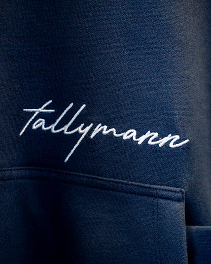 Tallymann Pattern Hoodie Herren marine