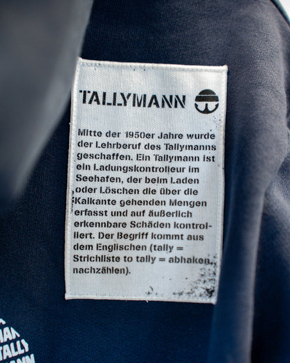 Tallymann Pattern Hoodie Herren marine
