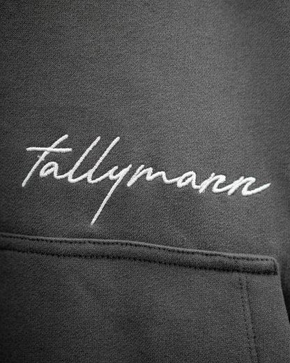 Tallymann Pattern Hoodie Herren anthrazit