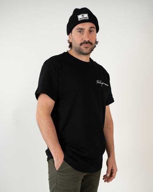 Tallymann Stencil T-Shirt Herren schwarz