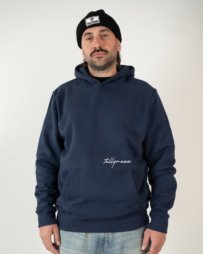 Tallymann Pattern Hoodie Herren marine