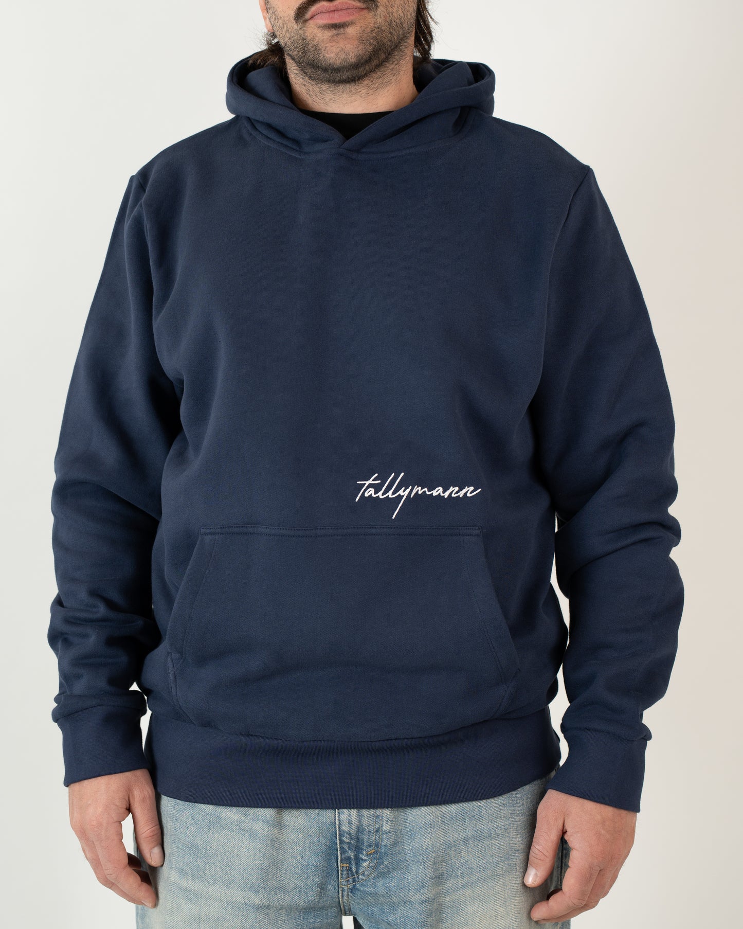 Tallymann Pattern Hoodie Herren marine