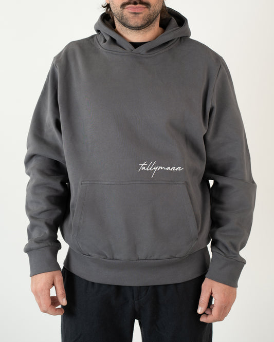 Tallymann Pattern Hoodie Herren anthrazit