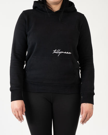 Tallymann Pattern Hoodie Damen schwarz