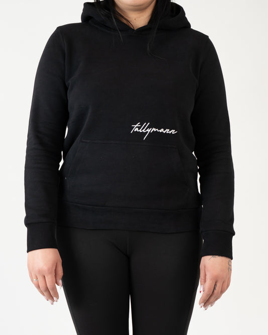 Tallymann Pattern Hoodie Damen schwarz