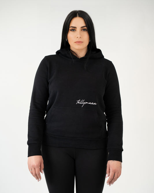 Tallymann Pattern Hoodie Damen schwarz