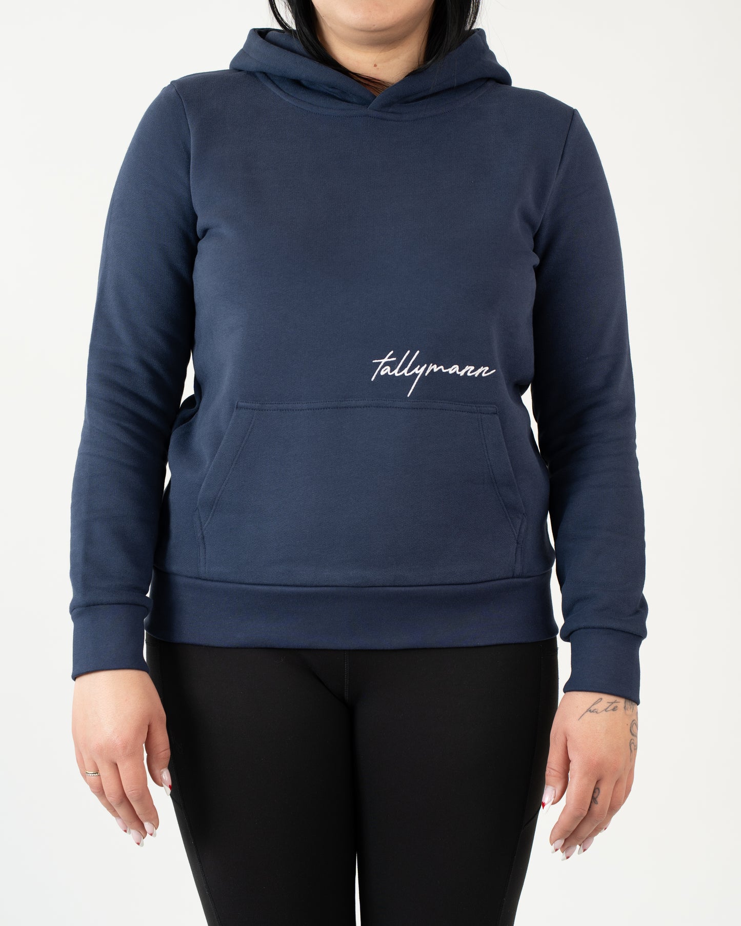 Tallymann Pattern Hoodie Damen marine