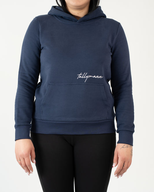 Tallymann Pattern Hoodie Damen marine