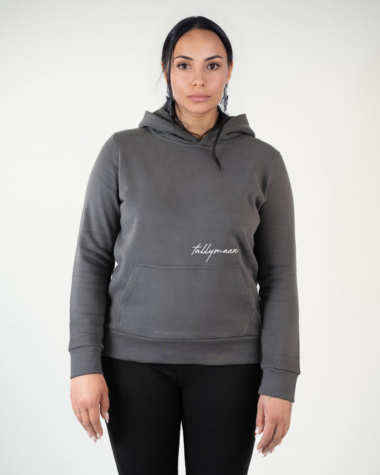 Tallymann Pattern Hoodie Damen anthrazit