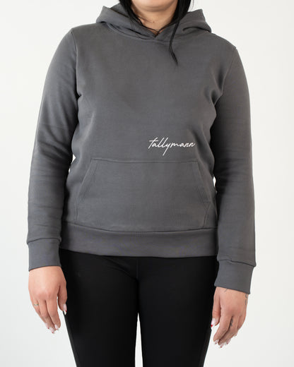 Tallymann Pattern Hoodie Damen anthrazit