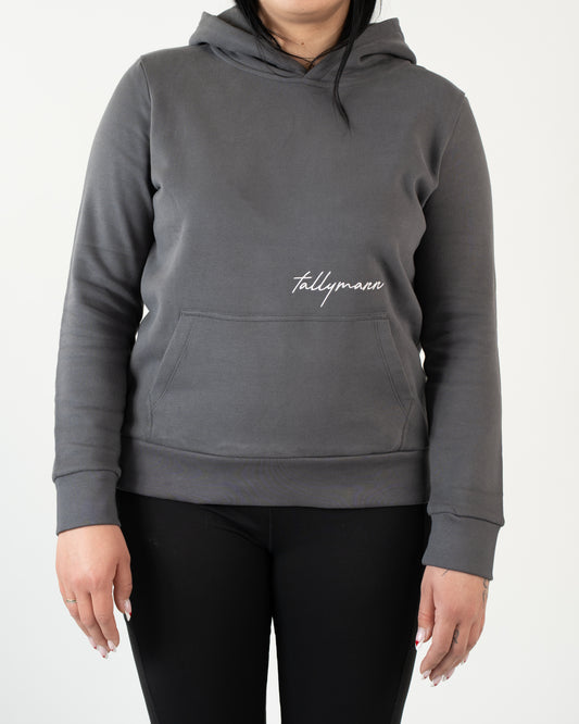 Tallymann Pattern Hoodie Damen anthrazit