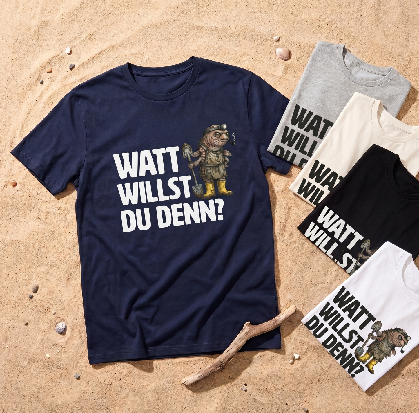Watt willst du denn? - Unisex Premium T-Shirt
